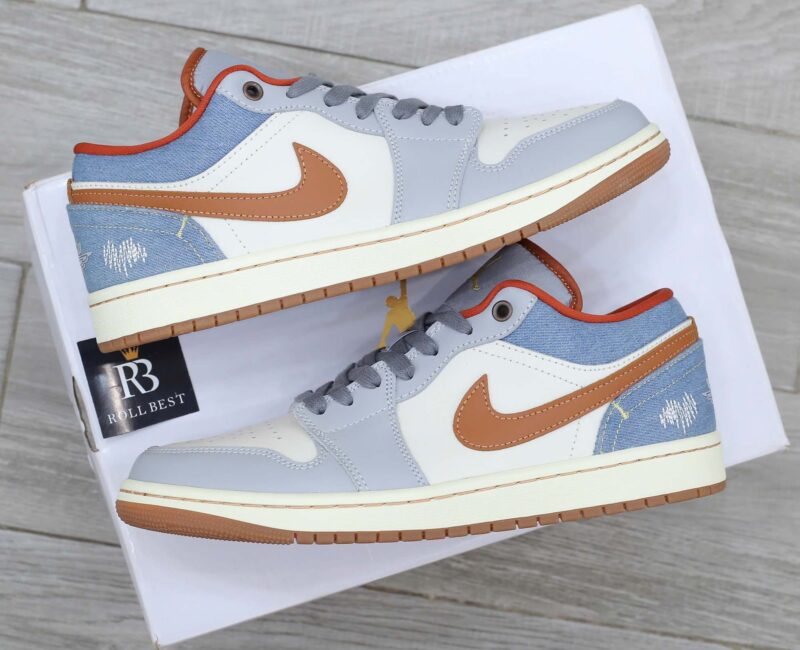 Giày Nike Air Jordan 1 Low Phantom Denim Best Quality