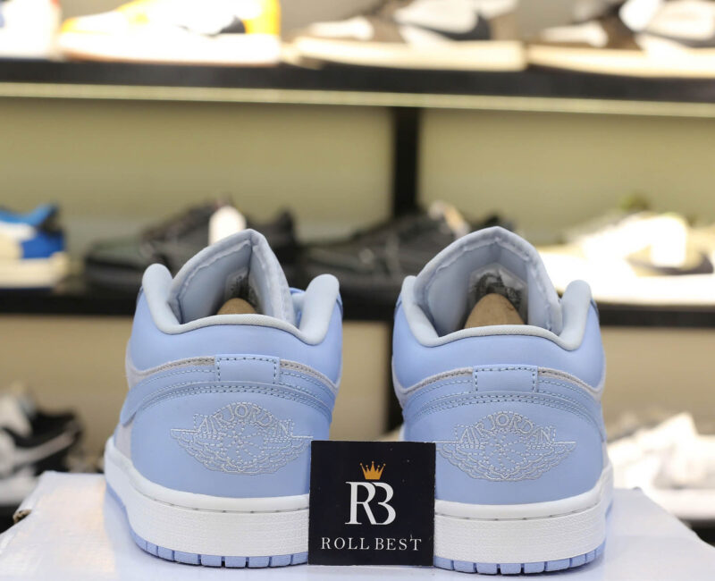 Giày Nike Air Jordan 1 Low University Blue Màu Xanh Best Quality