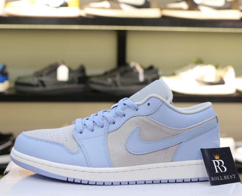 Giày Nike Air Jordan 1 Low University Blue Màu Xanh Best Quality