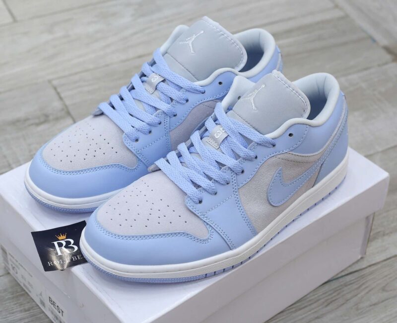 Giày Nike Air Jordan 1 Low University Blue Màu Xanh Best Quality