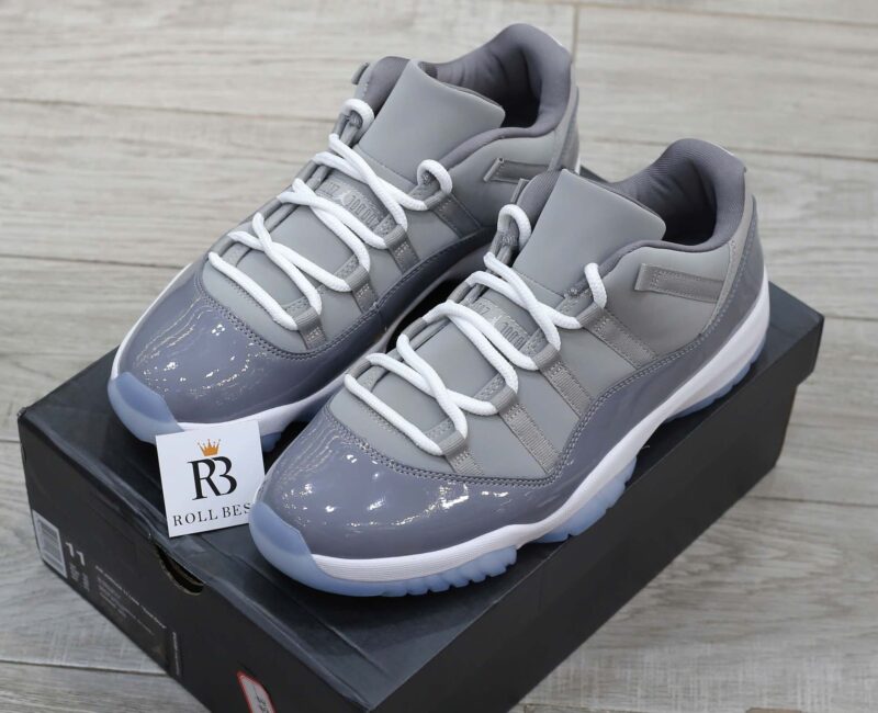 Giày Nike Air Jordan 11 Retro Low Cement Grey Best Quality