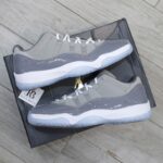 Giày Nike Air Jordan 11 Retro Low Cement Grey Best Quality