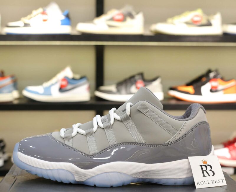 Giày Nike Air Jordan 11 Retro Low Cement Grey Best Quality