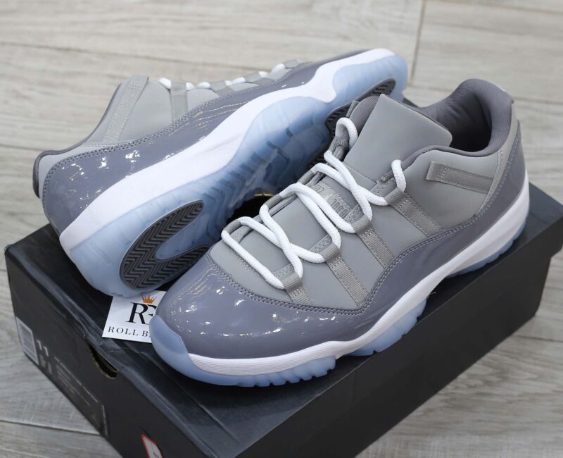 Giày Nike Air Jordan 11 Retro Low Cement Grey Best Quality