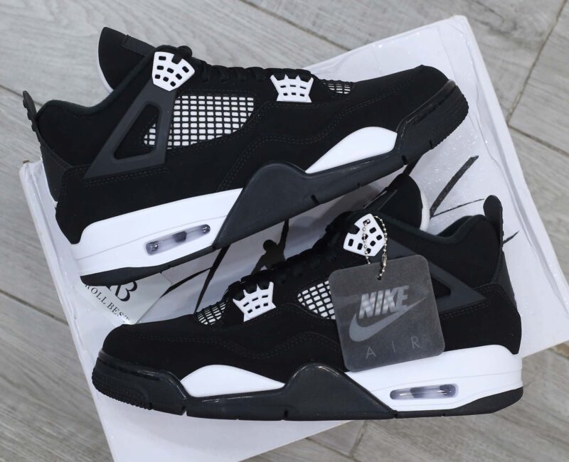 Giày Nike Air Jordan 4 Retro White Thunder Best Quality