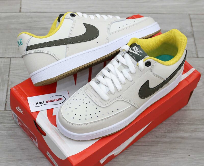 Giày Nike Court Vision 1 LO NN CN White Like Auth