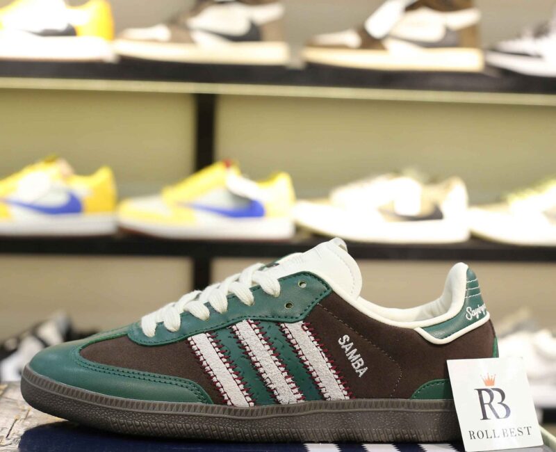 Giày Notitle x Adidas Samba OG Low Green Best Quality