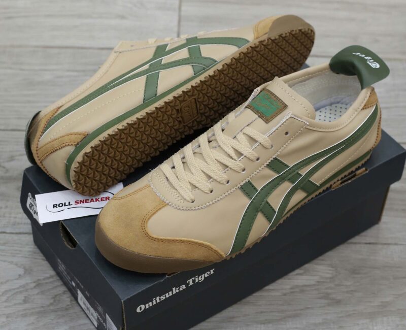 Giày Onitsuka Tiger Mexico 66SD Beige Green Best Quality
