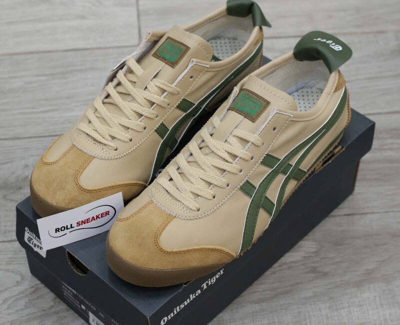 Giày Onitsuka Tiger Mexico 66SD Beige Green Best Quality