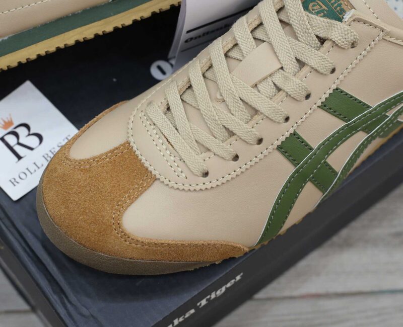 Giày Onitsuka Tiger Mexico 66 Beige Green Best Quality