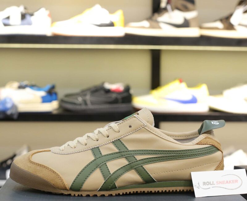 Giày Onitsuka Tiger Mexico 66SD Beige Green Best Quality