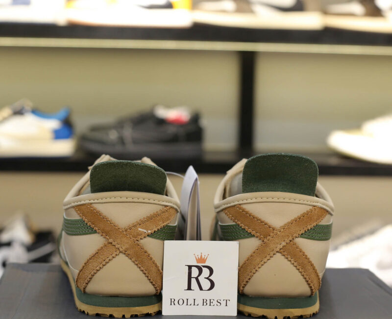 Giày Onitsuka Tiger Mexico 66 Beige Green Best Quality