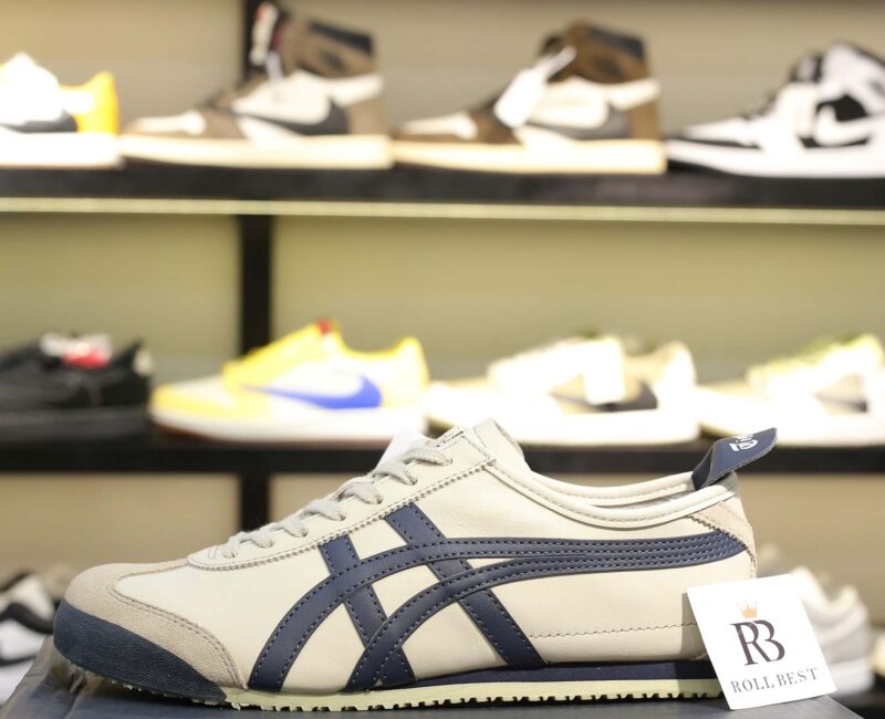 Giày Onitsuka Tiger Mexico 66 ‘Beige Navy’ Best Quality