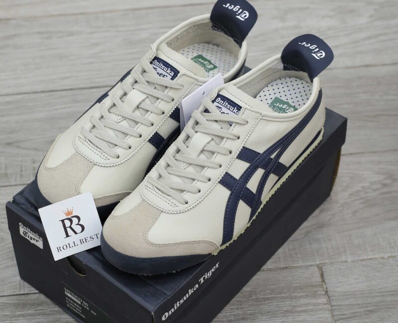 Giày Onitsuka Tiger Mexico 66 ‘Beige Navy’ Best Quality