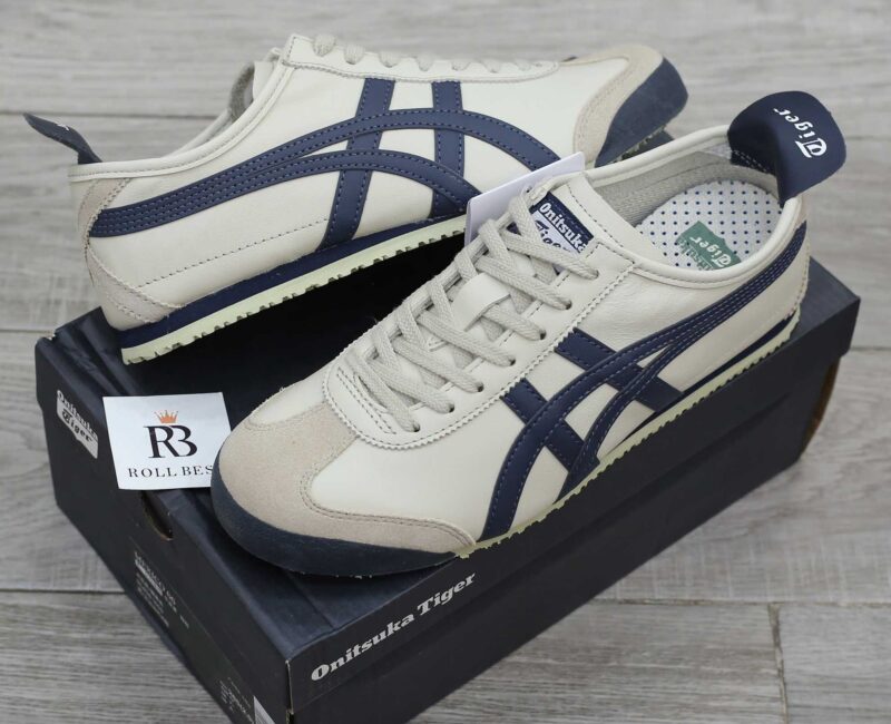Giày Onitsuka Tiger Mexico 66 ‘Beige Navy’ Best Quality