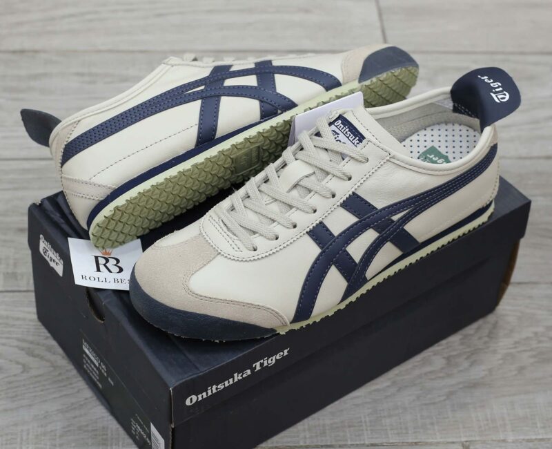 Giày Onitsuka Tiger Mexico 66 ‘Beige Navy’ Best Quality