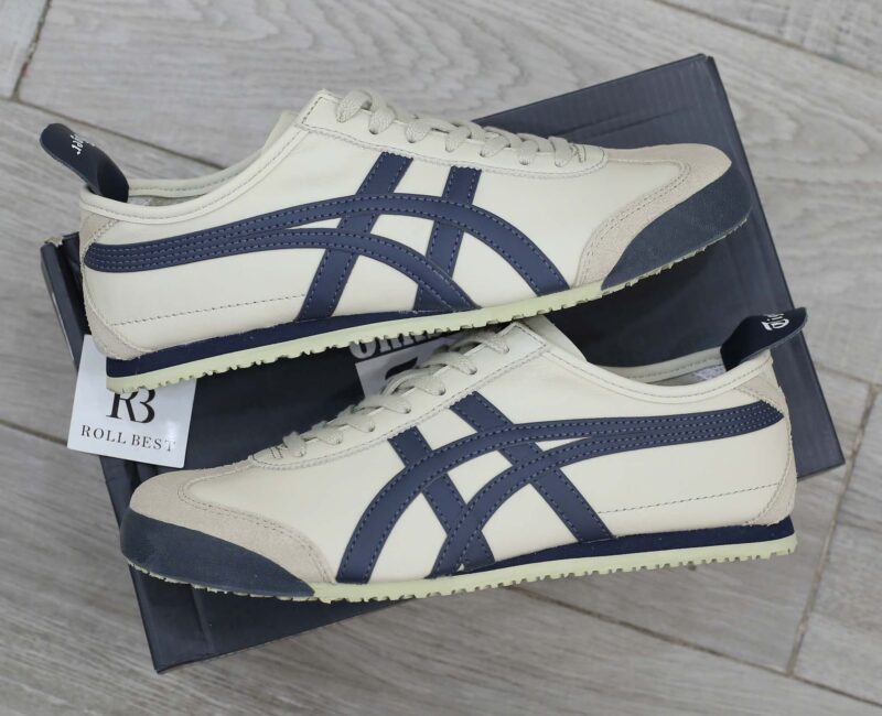 Giày Onitsuka Tiger Mexico 66 ‘Beige Navy’ Best Quality
