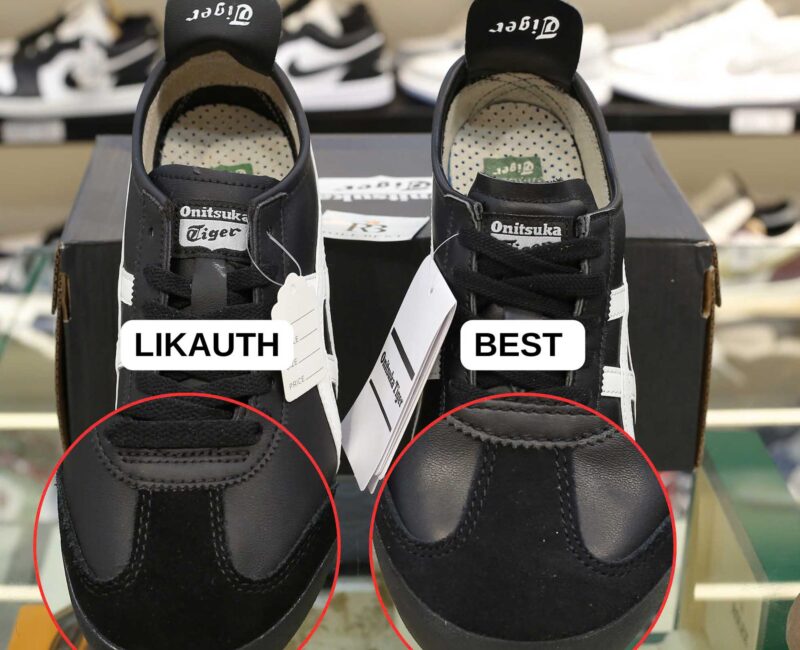 Giày Onitsuka Tiger Mexico 66 ‘Black White’ Best Quality