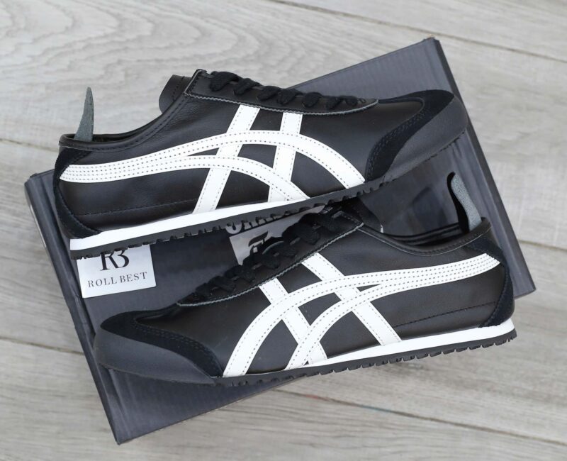 Giày Onitsuka Tiger Mexico 66 ‘Black White’ Best Quality