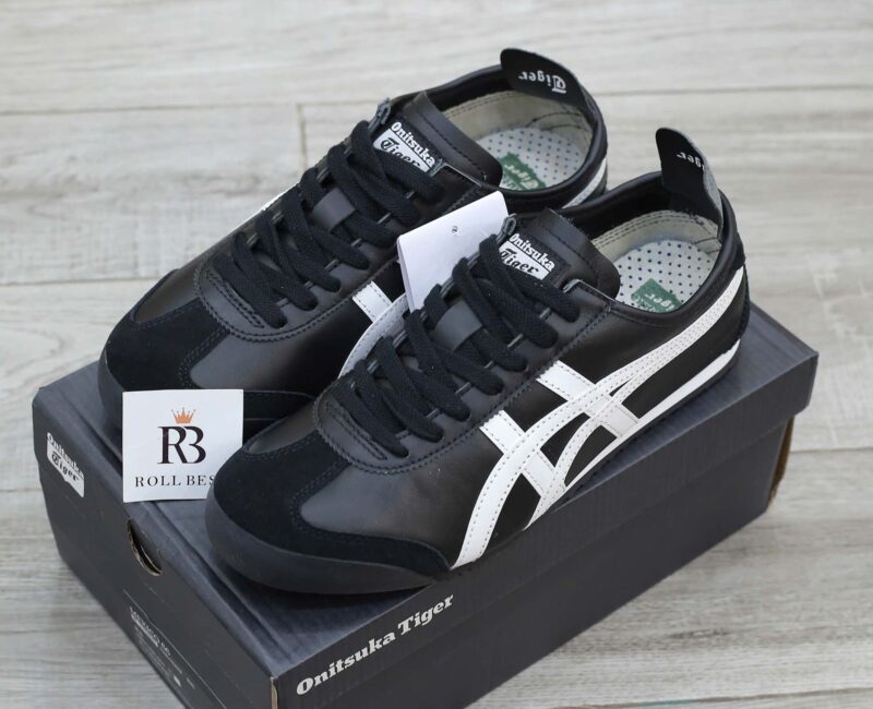 Giày Onitsuka Tiger Mexico 66 ‘Black White’ Best Quality
