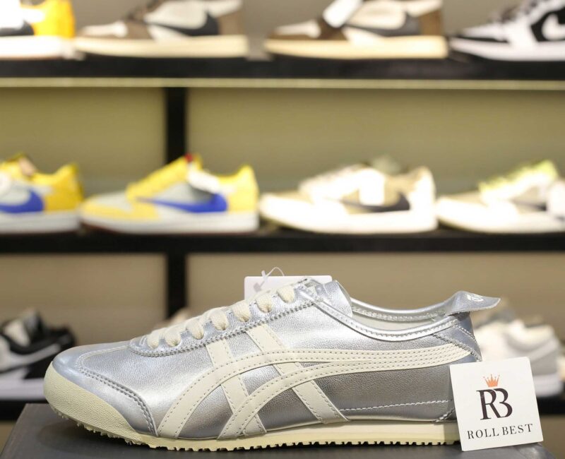 Giày Onitsuka Tiger Mexico 66 Silver Off White Best Quality