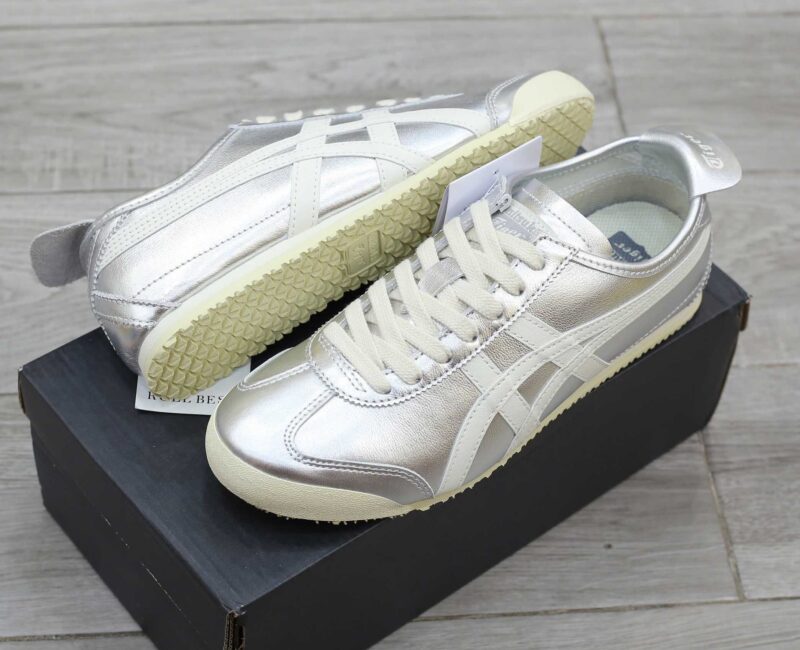 Giày Onitsuka Tiger Mexico 66 Silver Off White Best Quality