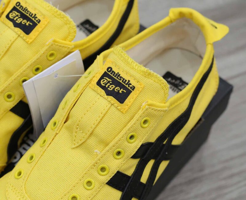 Giày Onitsuka Tiger Mexico 66 Slip-On Tai-Chi Yellow Black Like Auth