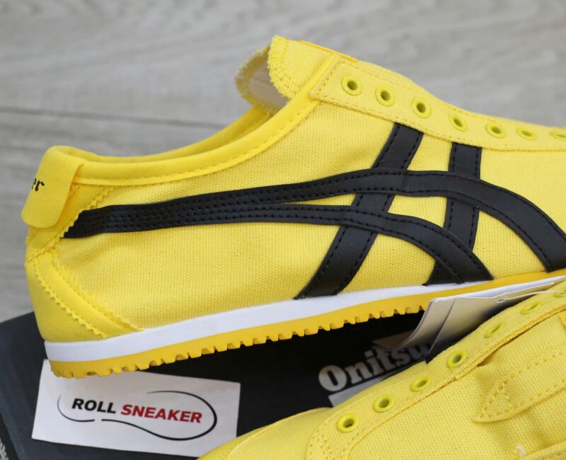 Giày Onitsuka Tiger Mexico 66 Slip-On Tai-Chi Yellow Black Like Auth