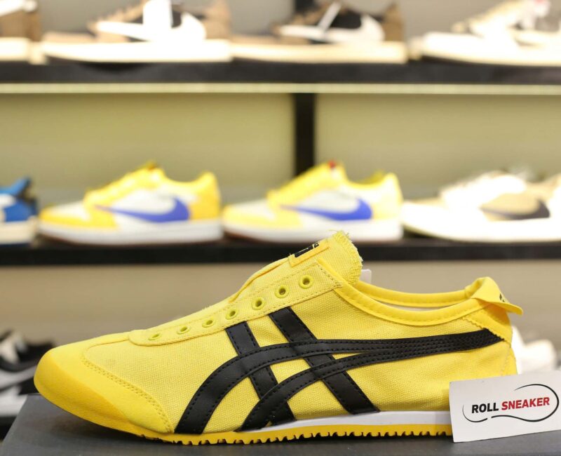 Giày Onitsuka Tiger Mexico 66 Slip-On Tai-Chi Yellow Black Like Auth