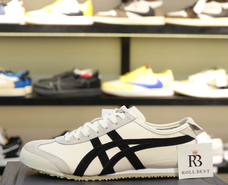 Giày Onitsuka Tiger Mexico 66 Vin White Black Best Quality