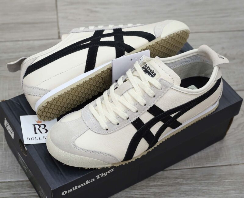 Giày Onitsuka Tiger Mexico 66 Vin White Black Best Quality