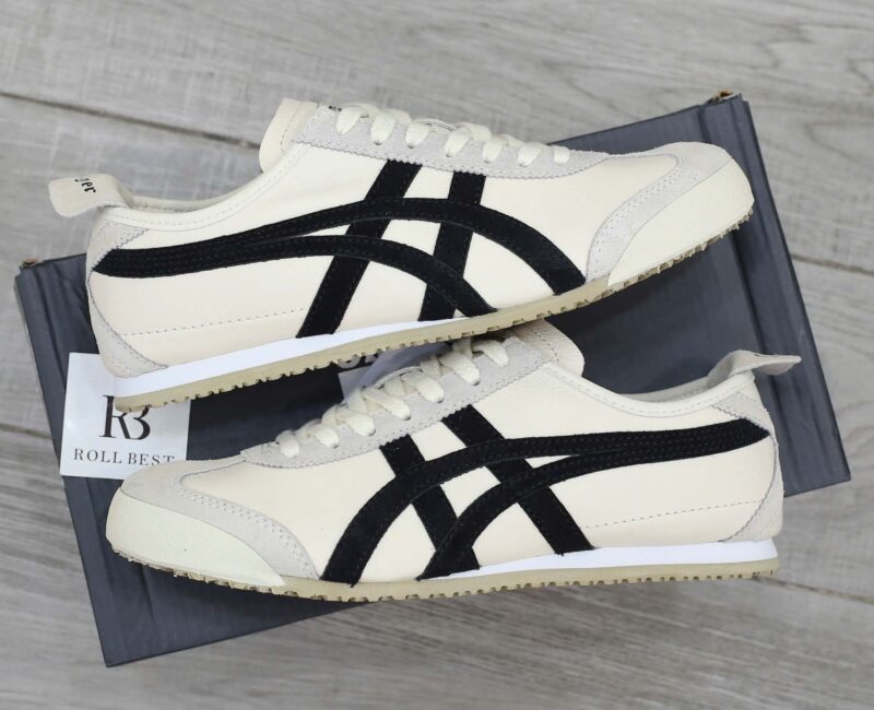 Giày Onitsuka Tiger Mexico 66 Vin White Black Best Quality