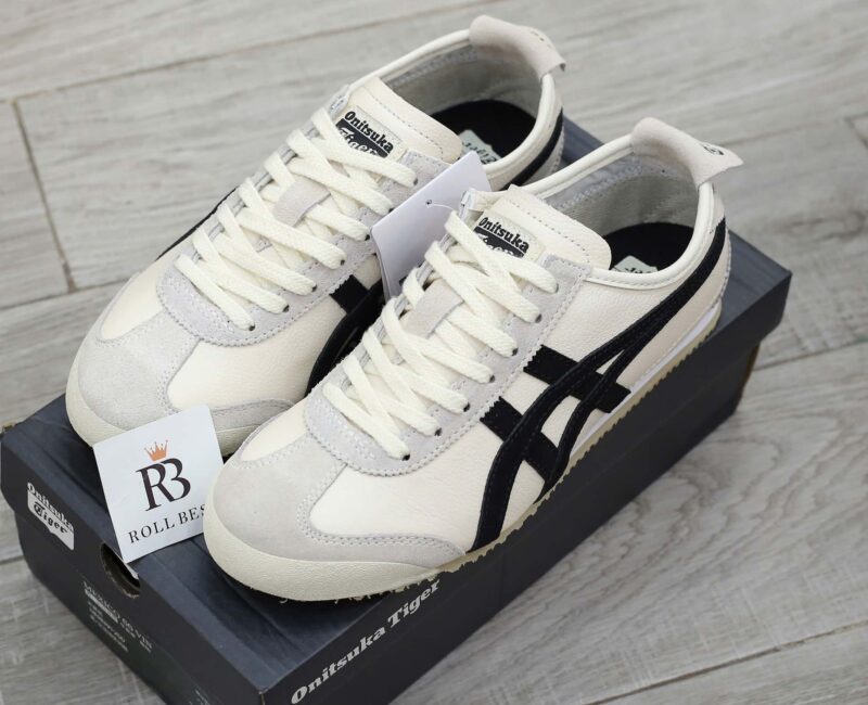 Giày Onitsuka Tiger Mexico 66 Vin White Black Best Quality