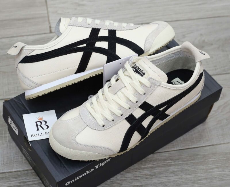 Giày Onitsuka Tiger Mexico 66 Vin White Black Best Quality
