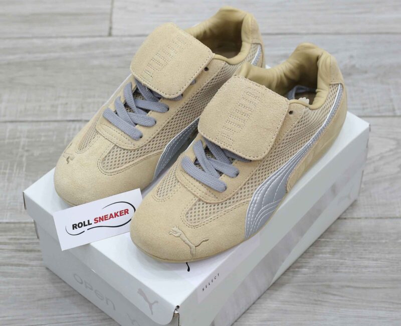 Giày Puma Speedcat Prairie x Open Yy Tan Matte Silver Like Auth