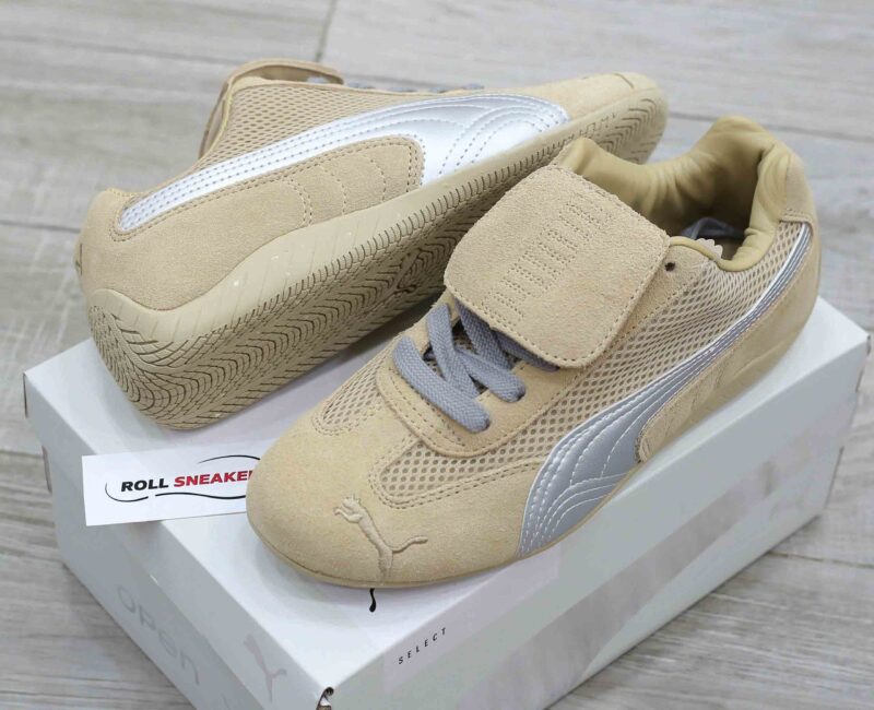 Giày Puma Speedcat Prairie x Open Yy Tan Matte Silver Like Auth