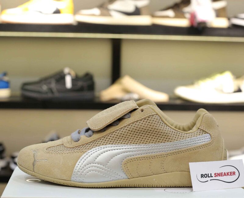 Giày Puma Speedcat Prairie x Open Yy Tan Matte Silver Like Auth