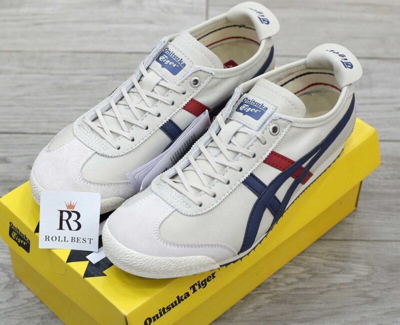 Onitsuka Tiger Mexico 66 SD Cream Peacoat Best Quality