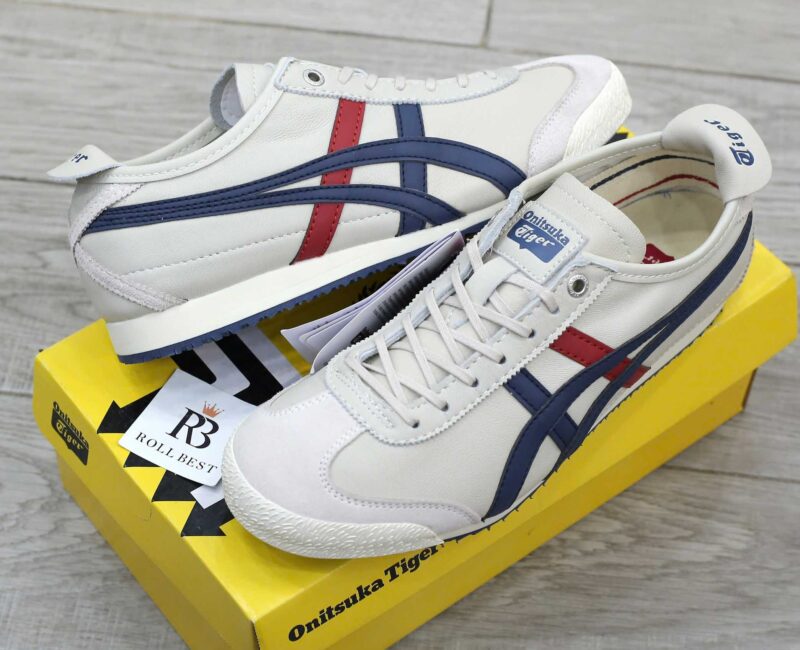 Onitsuka Tiger Mexico 66 SD Cream Peacoat Best Quality