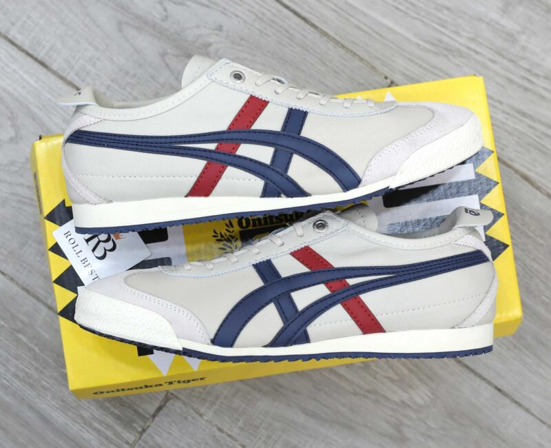 Onitsuka Tiger Mexico 66 SD Cream Peacoat Best Quality