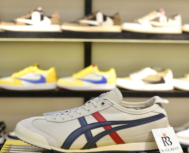 Onitsuka Tiger Mexico 66 SD Cream Peacoat Best Quality