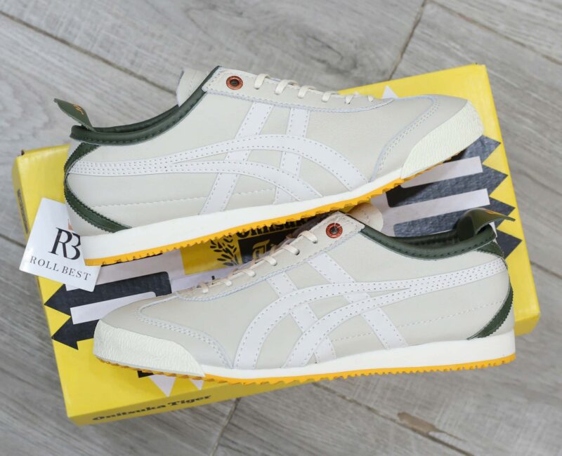 Onitsuka Tiger Mexico 66 SD Cream White Green Best Quality