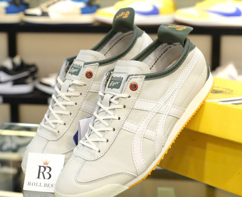 Onitsuka Tiger Mexico 66 SD Cream White Green Best Quality