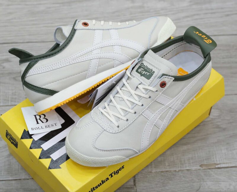 Onitsuka Tiger Mexico 66 SD Cream White Green Best Quality