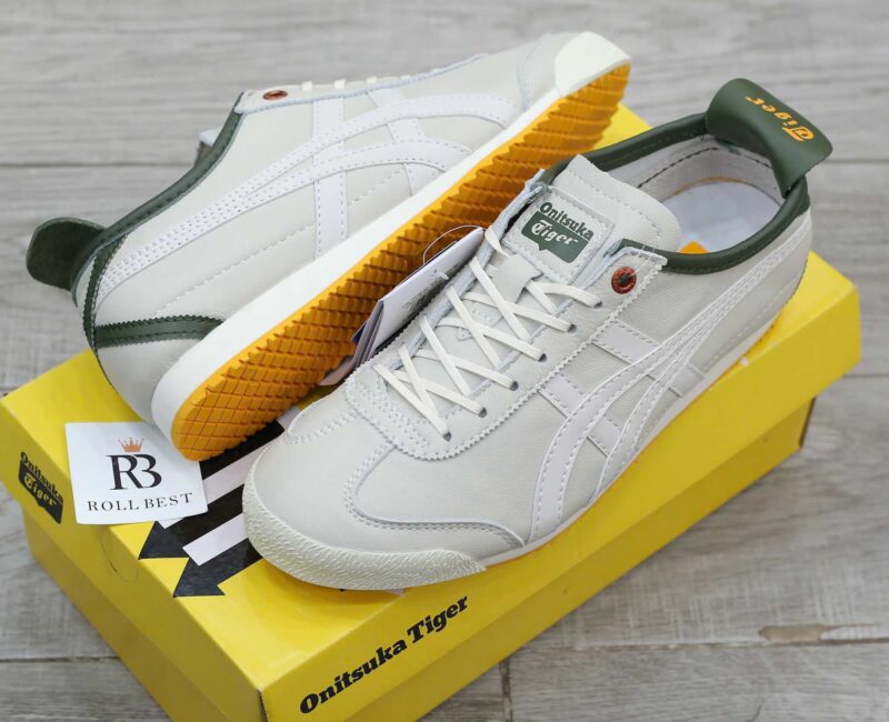 Onitsuka Tiger Mexico 66 SD Cream White Green Best Quality