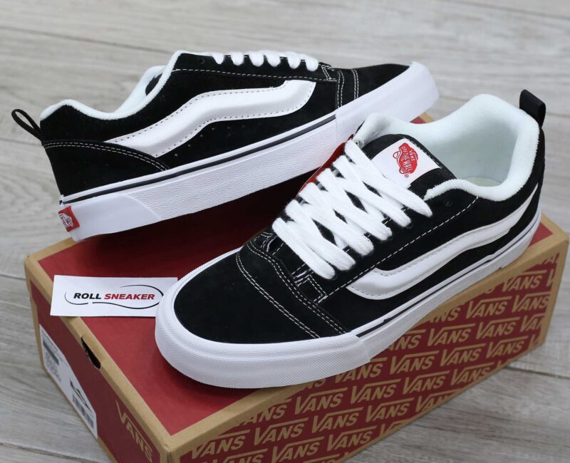 Vans Knu Skool Black White