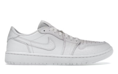 Giày Nike Air Jordan 1 Retro Low Golf White Croc