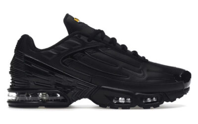 Giày Nike Air Max Plus 3 Leather Black Best Quality