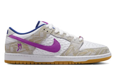 Giày Nike SB Dunk Low Pure Platinum and Vivid Purple Best Quality