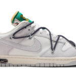 Giày Off-White × Nike Dunk Low " Sail/Neutral Grey/Gridiron Best Quality